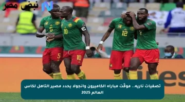 تصفيات نارية.. موقّت مباراة الكاميرون وأنجولا يحدد مصير التأهل لكأس العالم 2025